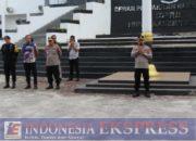 Polda Sultra Gelar Apel Kesiapan Pengamanan Rapat Paripurna di DPRD Provinsi