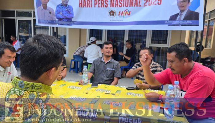 Sambut Hari Pers Nasional, PWI Sultra Gelar Lomba Domino