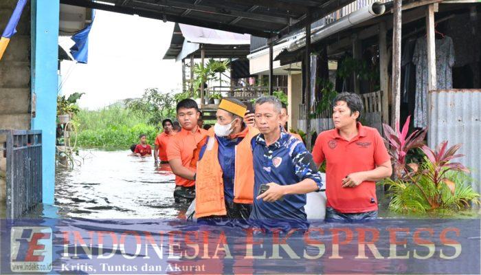 Koopsud II Tanggap Bencana Melalui Pengiriman Tim Evakuasi Banjir di Wilayah Makassar