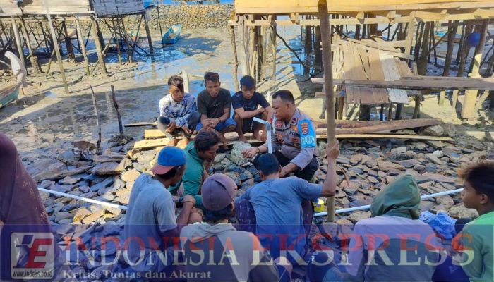 Langkah Nyata Aiptu Sisran Atasi Krisis Air Bertahun-Tahun di Pesisir Sultra