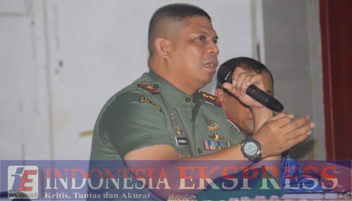 Dandim Kolaka, Paparkan Proses Penerimaan Prajurit TNI AD di Sekolah Menengah Atas