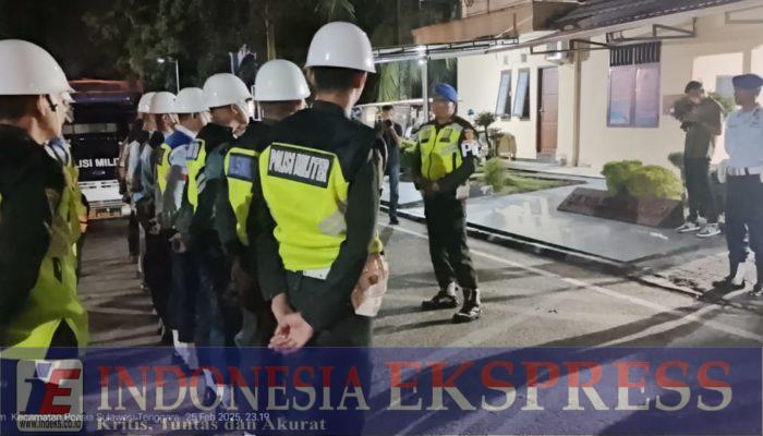 Cegah Tindak Kriminalitas, TNI-Polri Gelar Patroli Gabungan di Kota Kendari