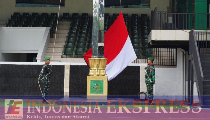 Upacara Bendera Minggu Petama di Akademi Militer Wujud Disiplin dan Nasionalisme