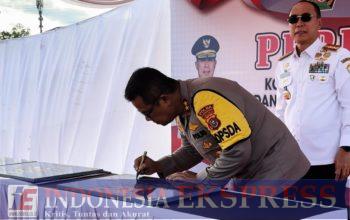 Kapolda Sultra Resmikan Kolam Renang Brimob Polda Sultra