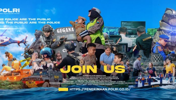 Besok Hari Terakhir Pendaftaran Anggota Polri 2025, Ini Syarat dan Link Pendaftarannya!