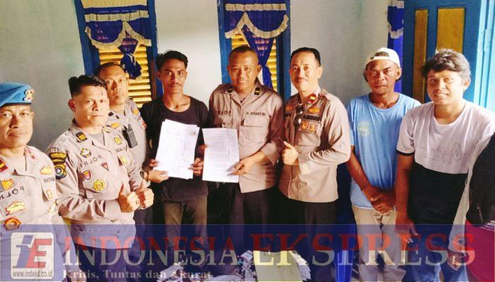Polres Muna Fasilitasi Pertemuan Damai Terkait Kesalahpahaman di Pantai Meleura