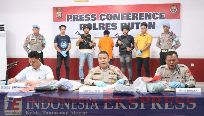 Selain Pelaku Penikaman Anggota Polri, Polres Buton Juga Tetapkan Tersangka Pelaku Cekcok di Acara Joget Yang Berujung Penikaman