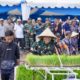 Kasdam XIV/Hsn Hadiri Gerakan Tanam Padi Serentak Bersama Presiden RI Secara Virtual