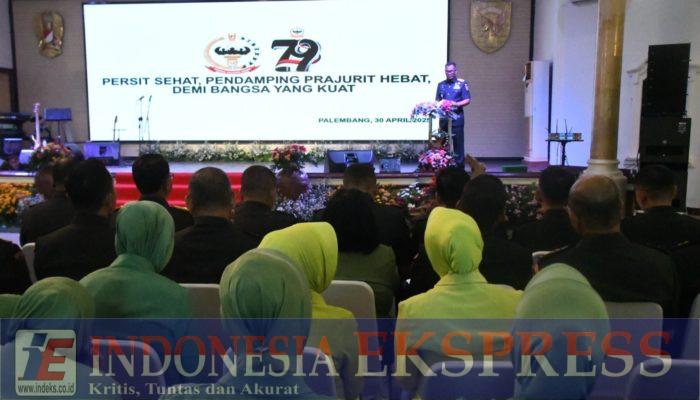 Danrem 044/Gapo : Dirgahayu ke-79 Persit KCK, Terus Menjadi Pendamping Prajurit Hebat