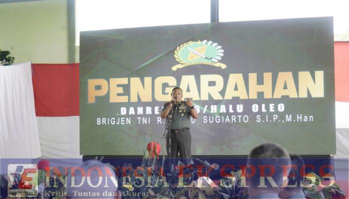 Korem 143/HO Gelar Halal Bihalal, Brigjen TNI R. Wahyu Sugiarto Tekankan Penguatan Integritas dan Silaturahmi
