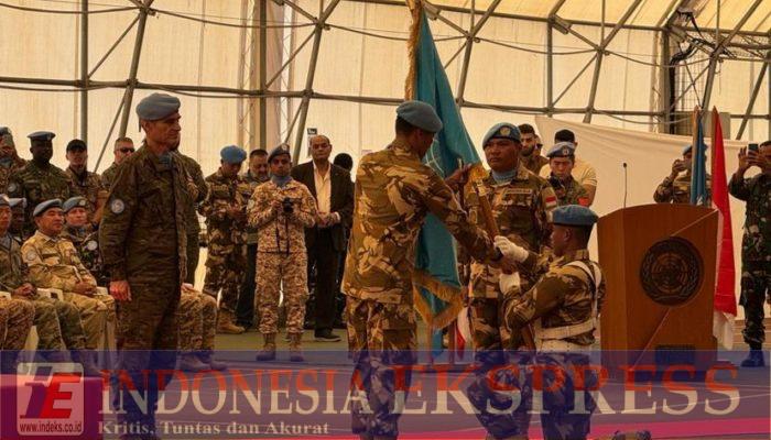 Lanjutkan Tugas, Satgas TNI Konga UNIFIL Laksanakan Transfer of Authority