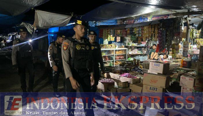 Jaga Kamtibmas Tetap Kondusif, Samapta Polres Sinjai Intensifkan Patroli Malam Hari