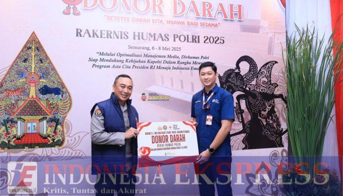 Rakernis Humas Polri 2025 Dibuka dengan Bakti Sosial dan Bakti Kesehatan di Akpol Semarang