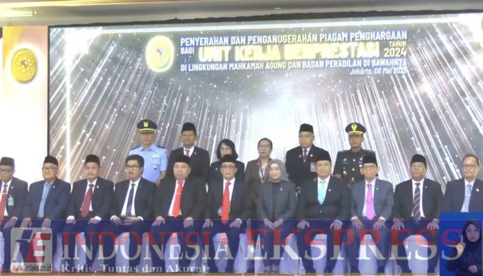 Ketua Mahkamah Agung: Penghargaan Unit Kerja Sebagai Awal Memperkuat Budaya Kerja yang Bersih dan Melayani