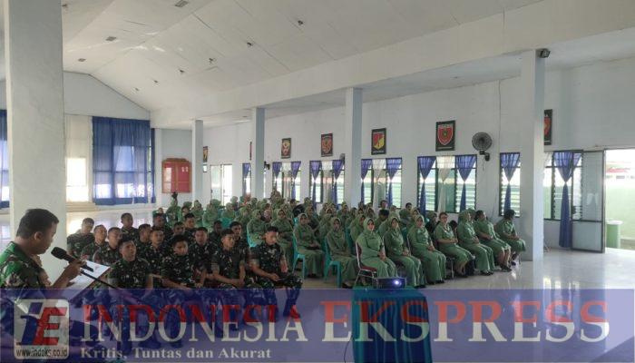 Batalyon 711/Raksatama Mendapat Pembinaan Mental, Rohani, Idiologi dan Kejuangan Oleh Bintaljarahdam XIII/Merdeka