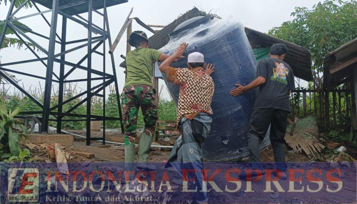 Pengerjaan Sumur Bor TMMD ke-124 Kodim 0607/Kota Sukabumi Hampir Rampung