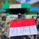 Merah Putih Berkibar di Ujung Negeri: Satgas TNI dan Warga Amungi Teguhkan Semangat Persatuan