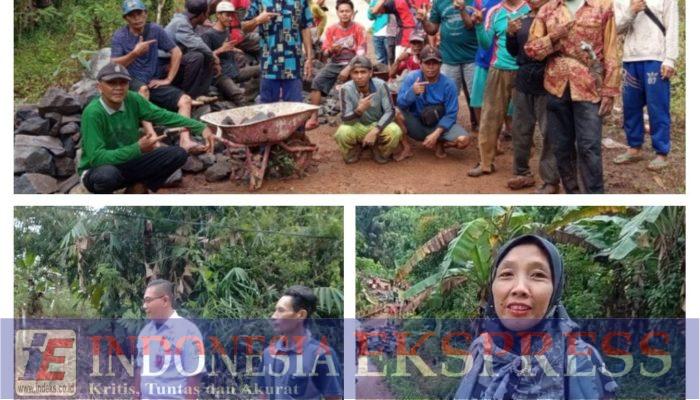 Pemkab Tanggamus Realisasikan Pembangunan Pondasi Jembatan Way Sangarus di Pekon Sinarjawa