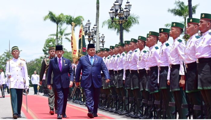 Disambut Hangat di Istana Nurul Iman, Presiden Prabowo Tegaskan Hubungan Strategis Indonesia-Brunei