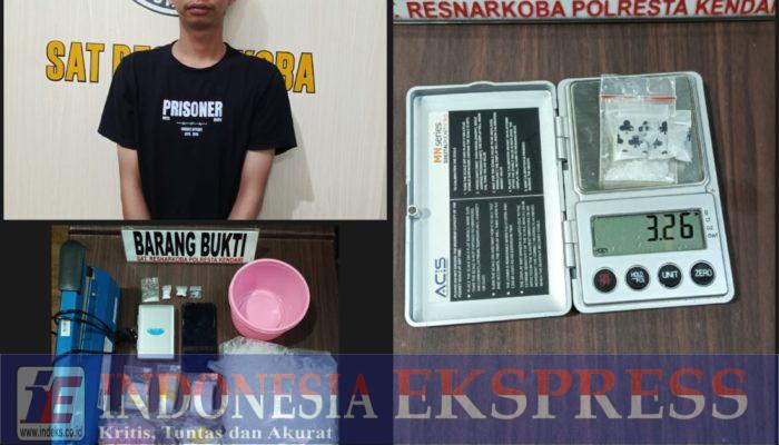 Aksi Cepat Satresnarkoba Polresta Kendari: Pengedar Sabu Berhasil Ditangkap di Kamar Kos
