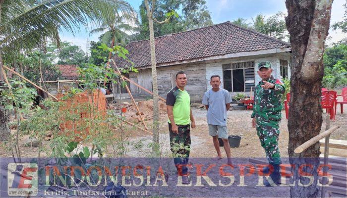 Dansatgas TMMD 125 Tinjau Progres Pembangunan MCK di Desa Nekudu