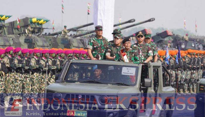 Panglima TNI Tinjau Kesiapan Upacara Gelar Pasukan Operasional dan Kehormatan Militer di Batujajar