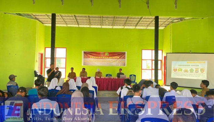 Tanamkan Budaya Taat Hukum, Satgas TMMD 125 Kodim 1417/Kendari Gelar Penyuluhan di Asinua