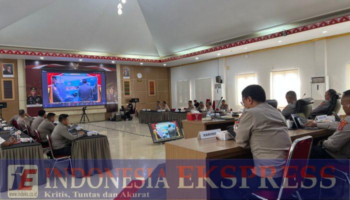 Zoom Meeting Peresmian dan Groundbreaking SPPG Polri, Polda Sultra Bangun 3 SPPG Baru