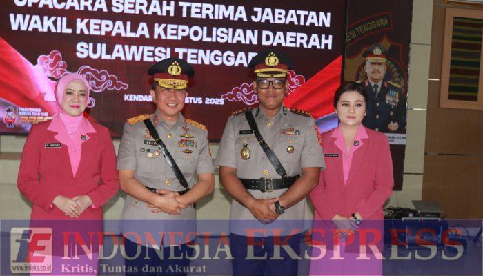 Pisah Sambut Wakapolda Sultra, Kapolda Sampaikan Apresiasi dan Harapan