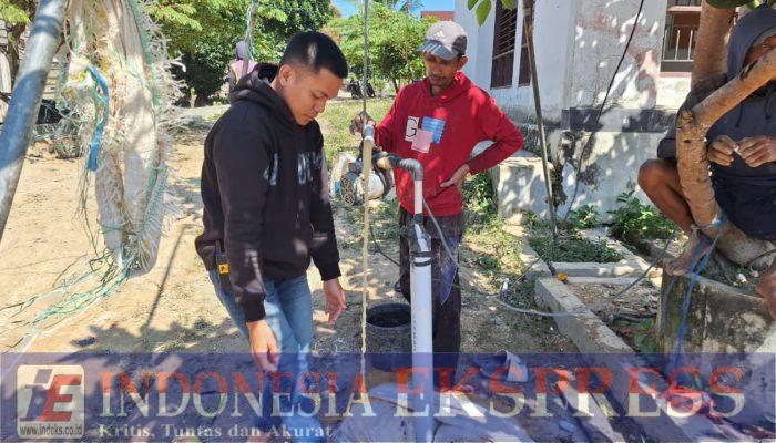 Satu Titik Air Bersih Berhasil Ditemukan Berkat Sinergi Satgas TMMD Ke-125 Kodim 1417/Kendari dan Warga
