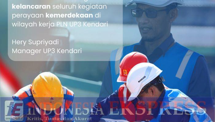 PLN UP3 Kendari Gelar Pasukan dan Peralatan Siap Amankan Listrik Selama HUT RI Ke-80