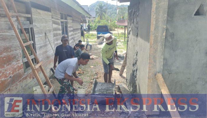 Pembangunan MCK TMMD 125 di Konawe Capai 70 Persen, Satgas Kebutan Rampungkan Tepat Waktu