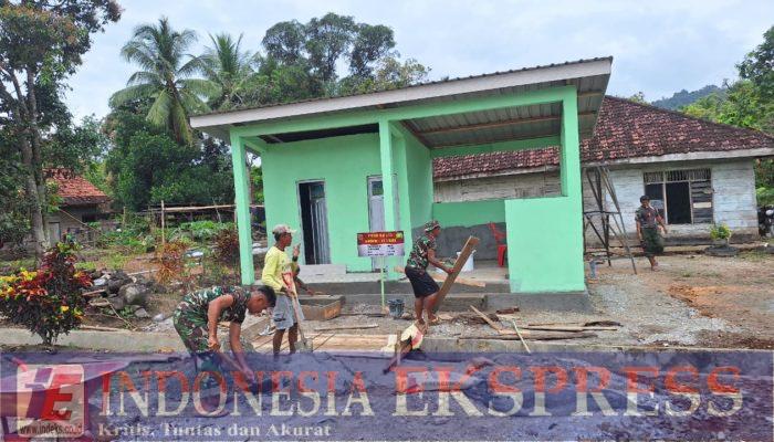 Hampir Rampung, Satgas TMMD 125 Kodim 1417/Kdi Kebut Pembangunan MCK