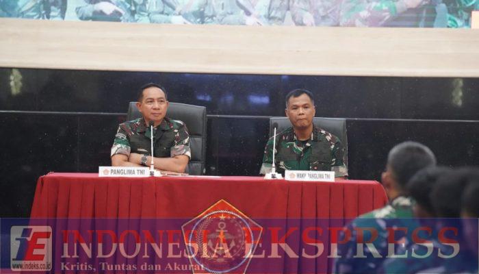 Panglima TNI Beri Pengarahan Kepada Personel Purna Tugas Latma Purkota Gelombang I Yordania dan Belarusia