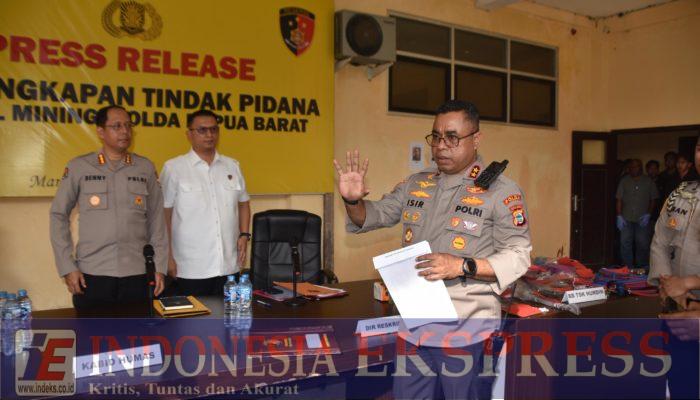 Polda Papua Barat Komitmen Berantas Penambangan Emas Ilegal