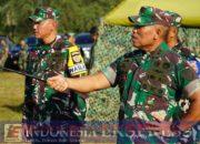 Pangdivif 2 Kostrad Tinjau Latihan Terjun Payung Brigif 18/Trisula di Grati