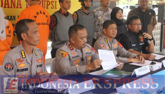 Polda Sultra Tetapkan Dua Tersangka Kasus Korupsi Pengadaan Kapal Azimut Rp9,9 Miliar