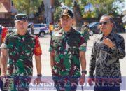Panglima TNI Dampingi Presiden Prabowo Tinjau Lokasi Pasca Banjir di Bali