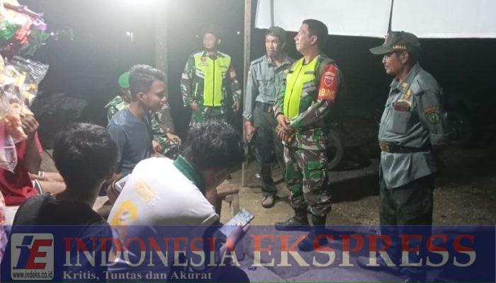 Koramil 1417-02/Wawotobi Gelar Patroli Cipta Kondisi, Ajak Masyarakat Perangi Hoaks