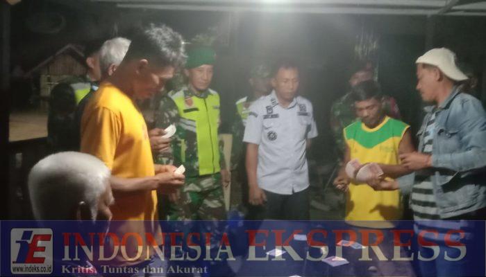 Babinsa Wawotobi Gelar Patroli Malam, Warga Dihimbau Waspada Hoaks dan Jaga Toleransi