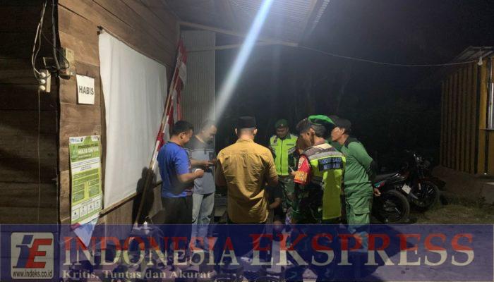 Babinsa Bersama Karang Taruna dan Linmas Gelar Patroli Cipta Kondisi di Laeya