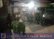 Patroli Gabungan Babinsa di Lainea, Warga Dihimbau Aktifkan Ronda Malam