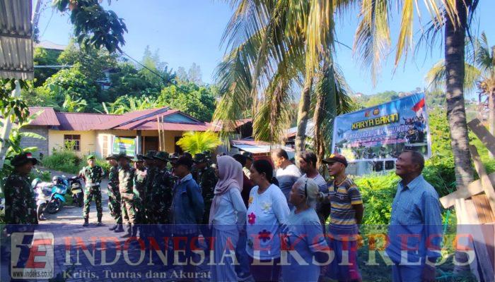 Kabintaljarahdam XIII/Merdeka Pimpin Karya Bakti Satnonkowil, Wujudkan Kepedulian Lingkungan