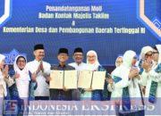 Perkokoh Moral dan Spiritual Warga Desa, Mendes Yandri MoU dengan BKMT