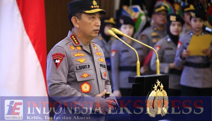 Kapolri Pimpin Sertijab Kabaintelkam dan Dankor Brimob Polri