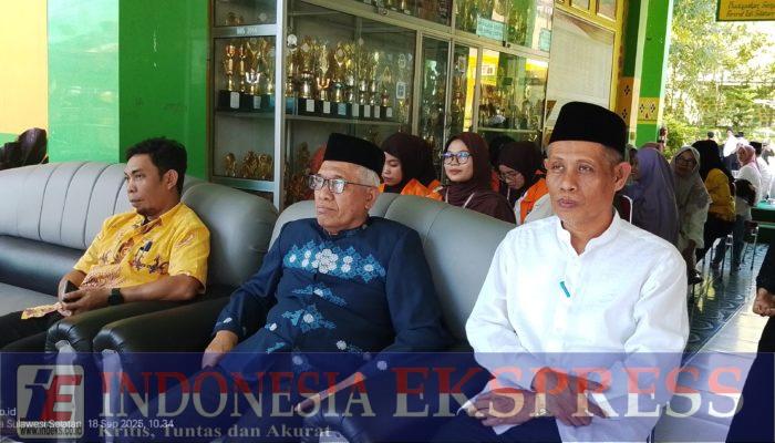 Peringatan Maulid Nabi Muhammad SAW di SMPN 1 Watansoppeng Berlangsung Meriah