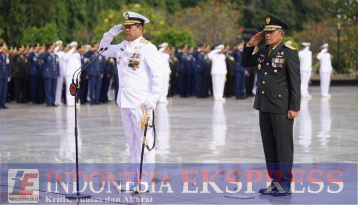 Irjen TNI Pimpin Upacara Ziarah Nasional HUT Ke-80 TNI Yang Digelar di TMP Kalibata