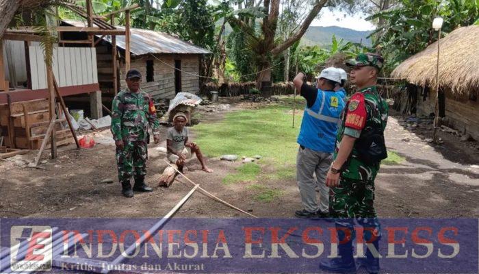 PLN Dukung TMMD ke-126 Kodim 1702/Jayawijaya, Pastikan Ketersediaan Listrik di Rumah Sehat Warga Pedalaman