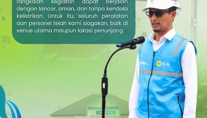 PLN UP3 Kendari Siaga Amankan Pasokan Listrik untuk STQH Nasional XXVIII di Sulawesi Tenggara Tahun 2025