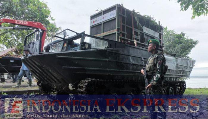 TNI Bantu Penyelamatan Badak di Taman Nasional Ujung Kulon